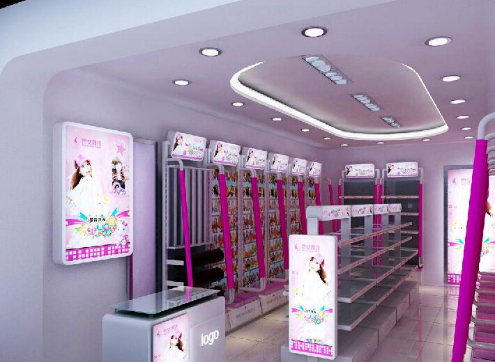 上海飾品店鋪裝修效果圖(圖1)