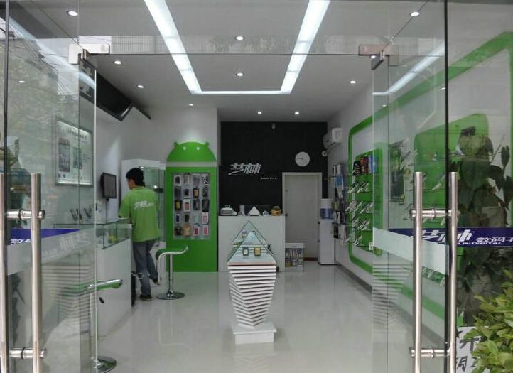 上海手機店鋪裝修效果圖(圖3)