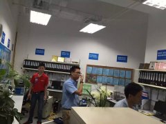 上海超市辦公區(qū)域翻新裝修現(xiàn)場