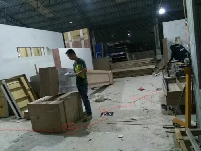 展會展臺裝修搭建工地現場(圖4)